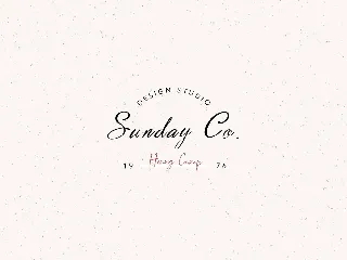 Handwritten fancy font