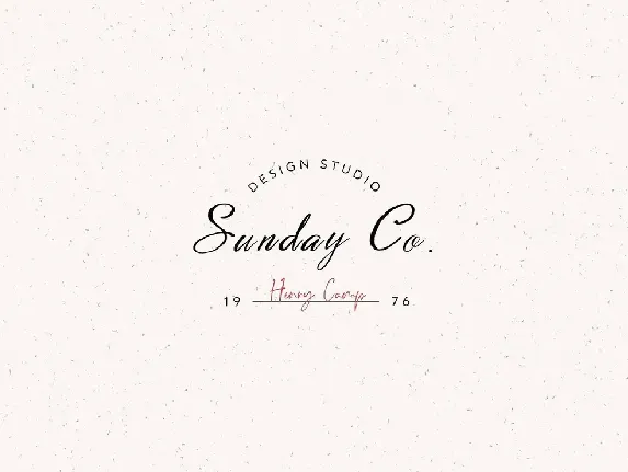 Handwritten fancy font