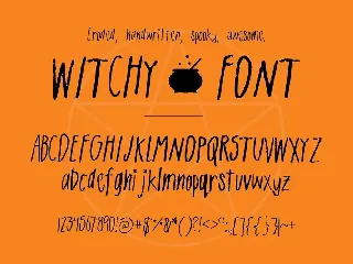 Witchy font