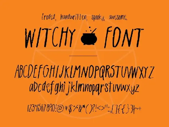 Witchy font