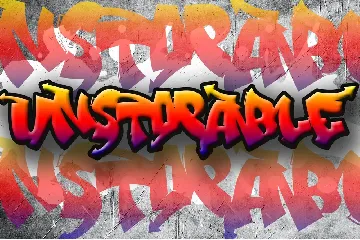 Donkey Sign - Decorative Graffiti Font