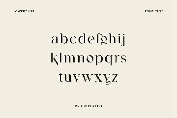 Monumental Modern Display Serif Font