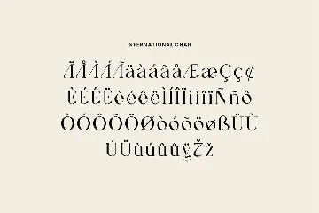 Monumental Modern Display Serif Font