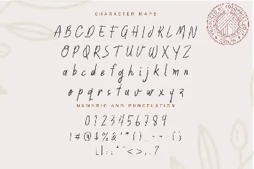 Casa Pinada - Girly Fancy font