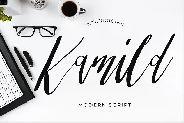 Kamild Calligraphy Font