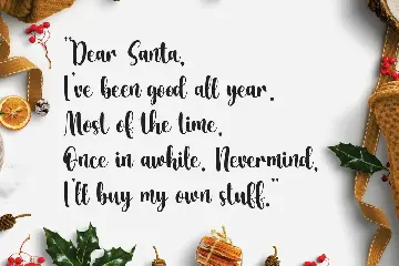 Merry Christmas - Script Handwritten Font