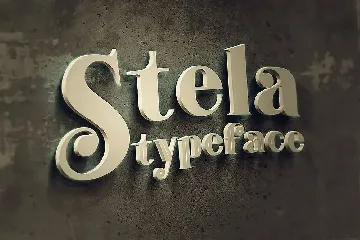 Stela - Display Font