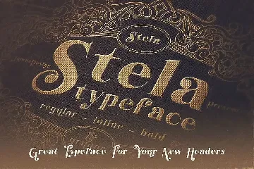 Stela - Display Font