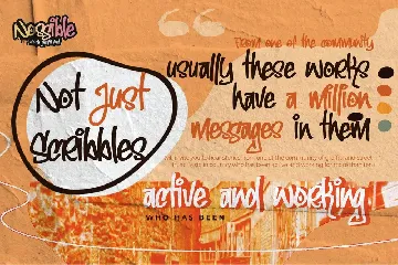 NOSSIBLE - Simple Graffiti Font