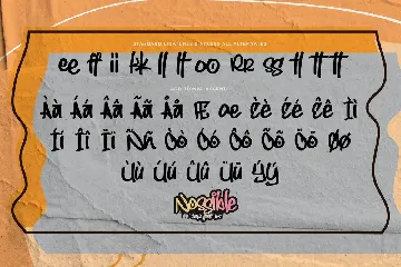 NOSSIBLE - Simple Graffiti Font