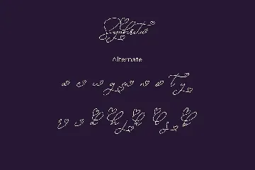 Syahrita Beautiful Romantic Font