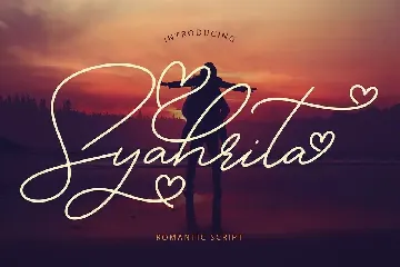 Syahrita Beautiful Romantic Font