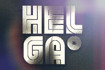 Helga - Display Font