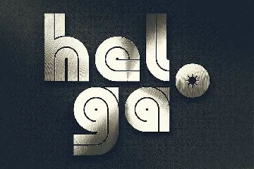 Helga - Display Font