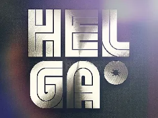 Helga - Display Font