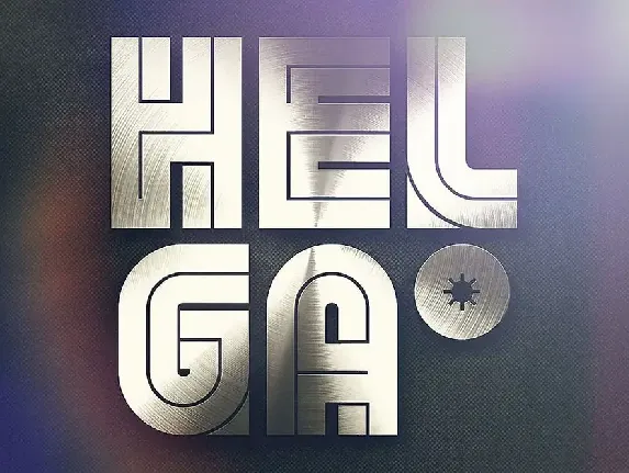 Helga - Display Font