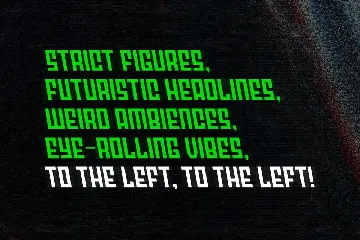 TF-Lefty font