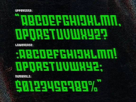 TF-Lefty font