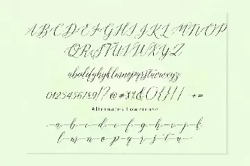 Shirelda Script font