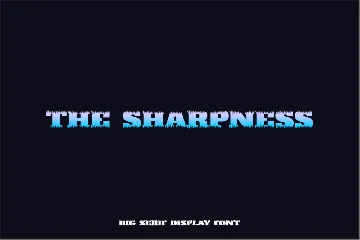 Big Sharp Font