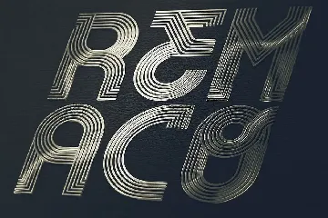 Remaco - Display Font