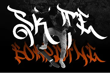 Dragon Brothers - Strong Graffiti Font