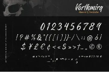 Vorthmirq font