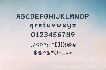 Gearfours font