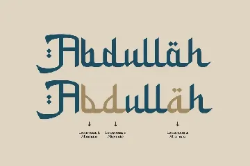 Kolillah - Arabic Font