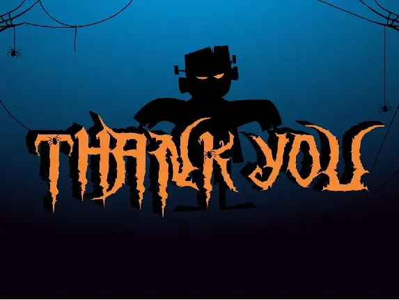 Night Franklin - Unique Halloween Font