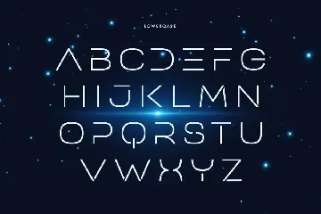 GREAT - Modern Techno Font