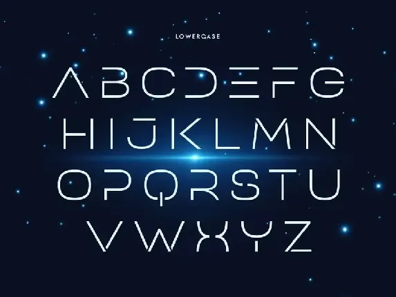 GREAT - Modern Techno Font