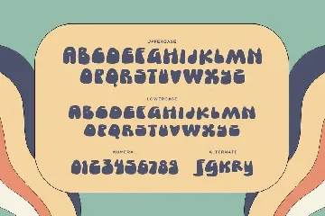 Bluetick - Groovy Font