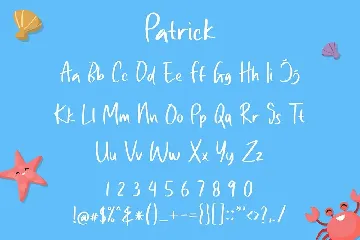 Patrick Cute Display Font