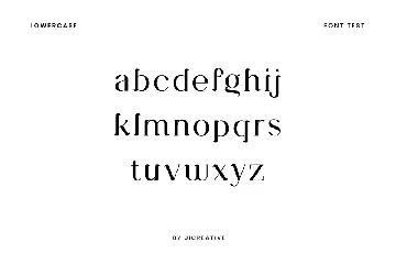 Kinematical Elegant Serif Font