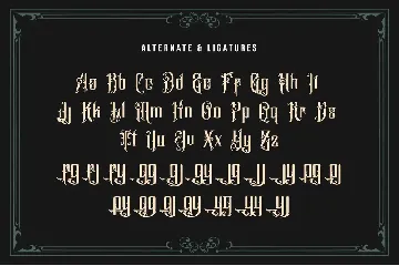 Godfrey - Classic Blackletter font