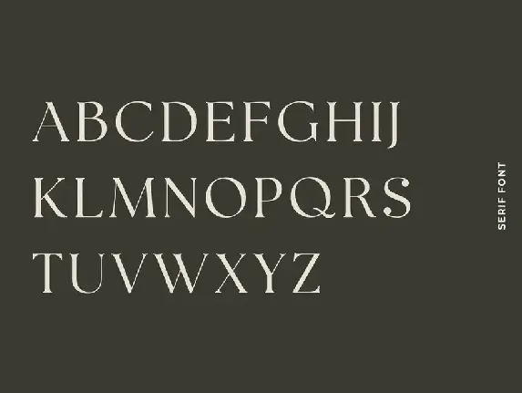 Polluxie Feminine Serif Font