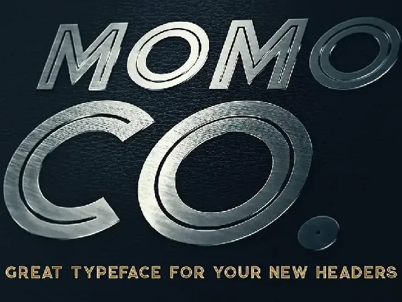 Momoco - Display Font