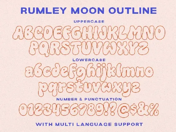 Rumley Moon font