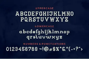 Astroph - Retro Slab Serif font