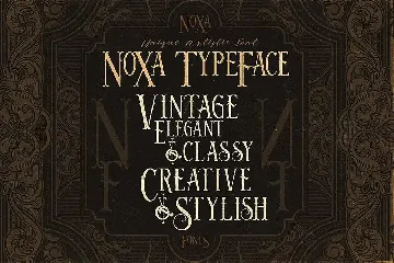 Noxa - Display Font