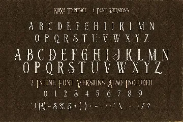 Noxa - Display Font