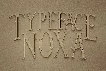 Noxa - Display Font