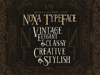 Noxa - Display Font