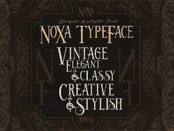 Noxa - Display Font