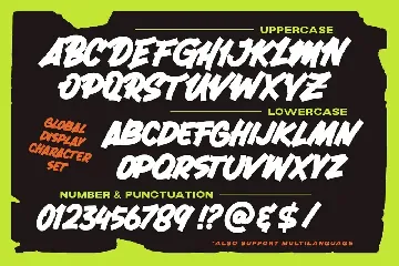 Global Street font