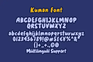 Kuman font