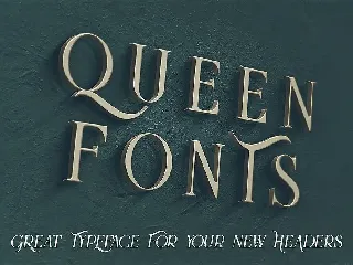 Queen - Display Font