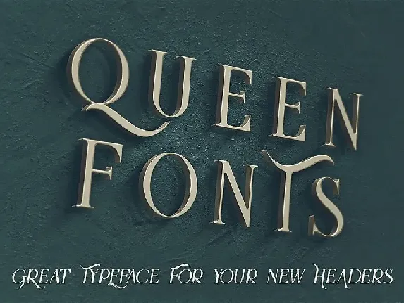 Queen - Display Font