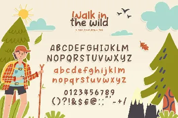 Walk in the Wild Font